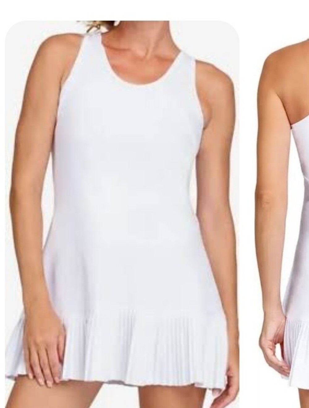Tail white dress Coletta 32"  Tennis Pickleball Dress  size Medium  NEW